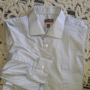 Men's Van Heusen Stain Shield Regular Fit Stretch 17/17.5 36/37 Shirt